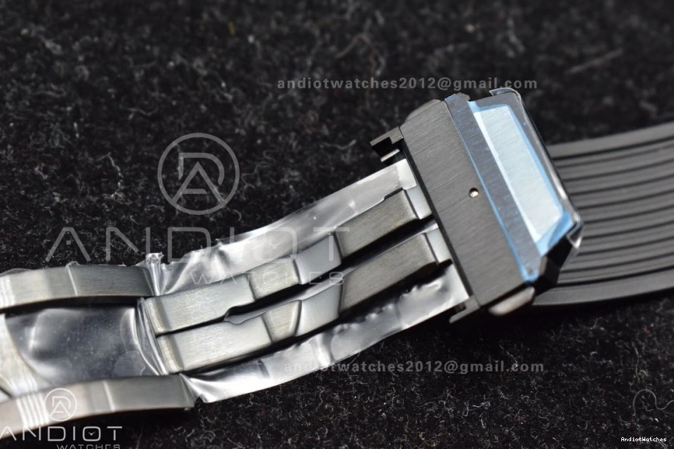 Strap Hublot Unico Dial ZF Black Bang on 1:1 A Best Rubber RG 904 GoodFit Big Skeleton Edition 0102